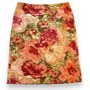 Talbots Floral Pencil Skirt - Multicolor